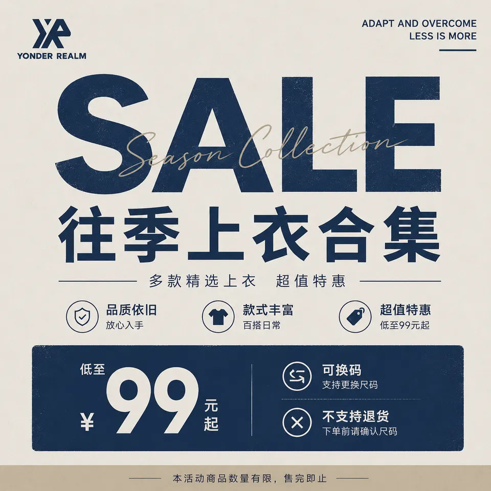 YONDER REALM 25SS 军事风纯棉宽松工装短袖衬衫日系多口袋